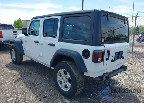 2019 Jeep Wrangler Unlimited Sport S 4X4 z USA, uszkodzony, nr VIN 1C4HJXDN5KW618297